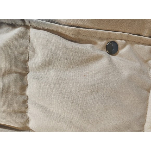 Wear Guard Rugged Vest Mens XL Beige Puffer Duck Down Waterfowl Snaps Outdoors - Picture 7 of 10